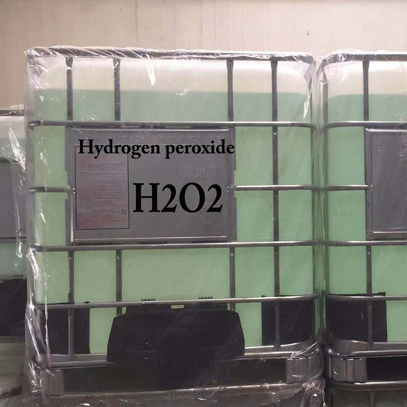 H2O2 Hydrogen Peroxide Into Oxygen And Water