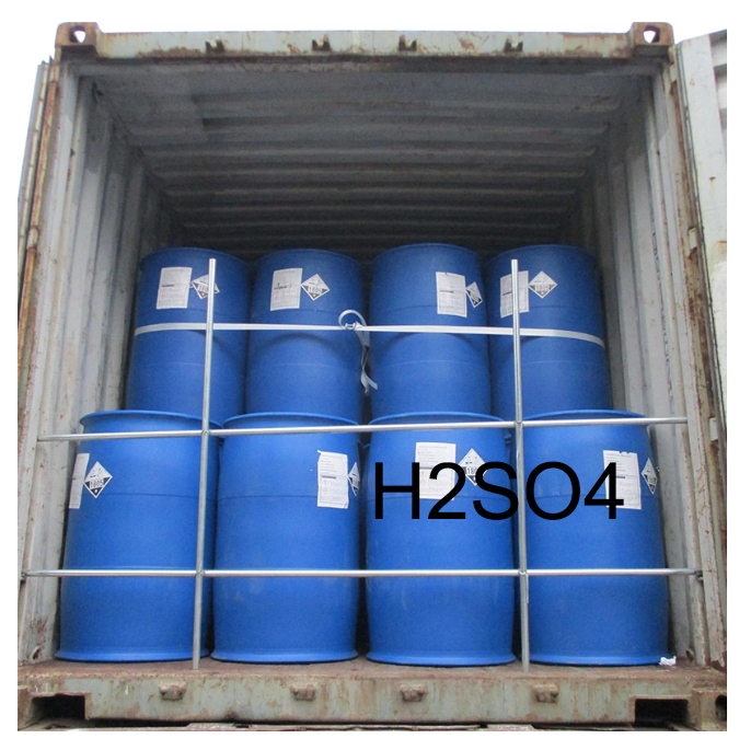 Suppliers 98% Sulphuric Acid Sulfuric Acid ISO Certified 7664-93-9