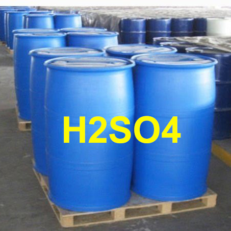 ISO 98% Sulfuric Acid in Gold Minging, Battery, Power Plant, Petroleum, Gas, Fertilizer, Leather, Electronics, Electroplating, Water Treatment