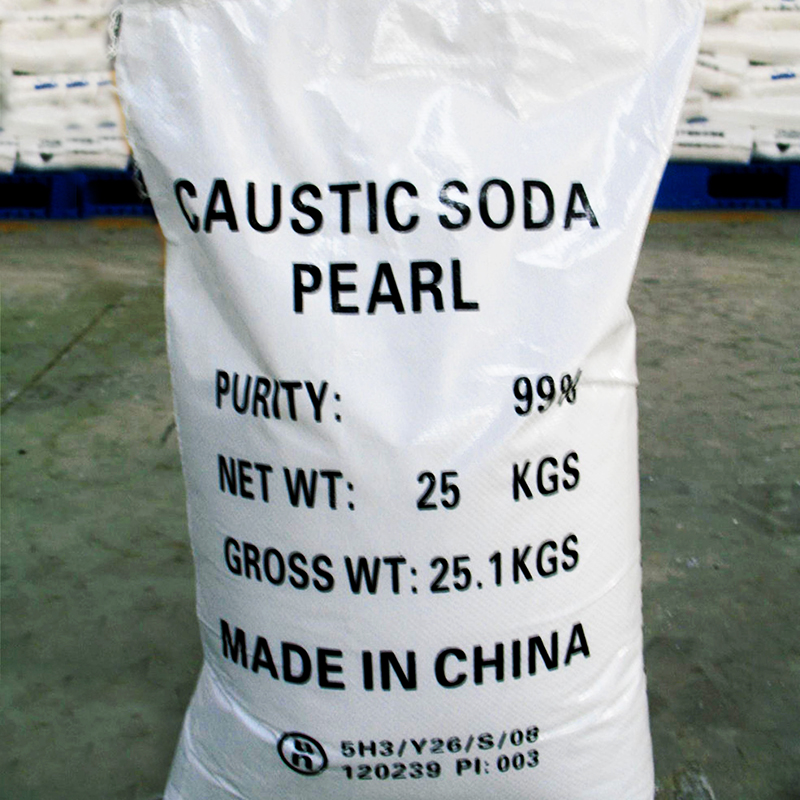 99% Strong Alkaline Caustic Soda Pearls for Food