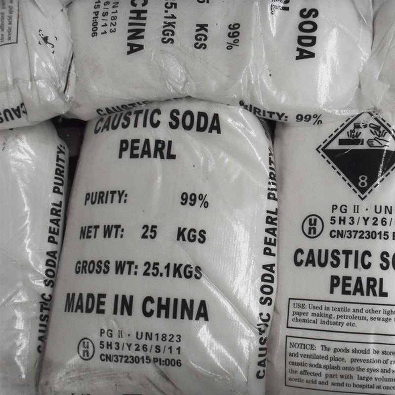 99% Corrosiveness Caustic Soda Pearls for Food