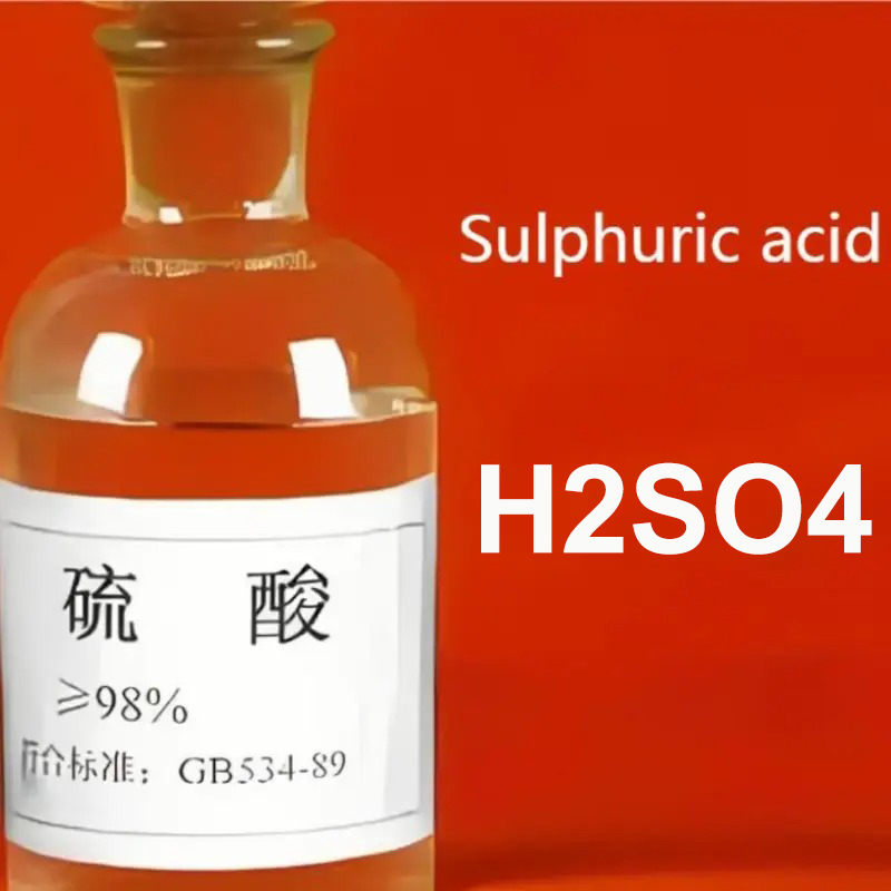 ISO 98% Sulfuric Acid in Gold Minging, Battery, Power Plant, Petroleum, Gas, Fertilizer, Leather, Electronics, Electroplating, Water Treatment