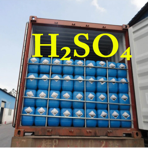 ISO 98% Sulfuric Acid Battery Grade Sulphuric Acid H2SO4