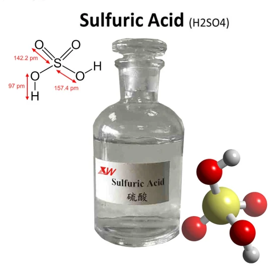 H2SO4 Corrosiveness Sulphuric Acid for Dehydrating Agent