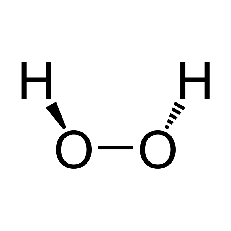 Evaluating hydrogen peroxide grades and industrial chemistry applications